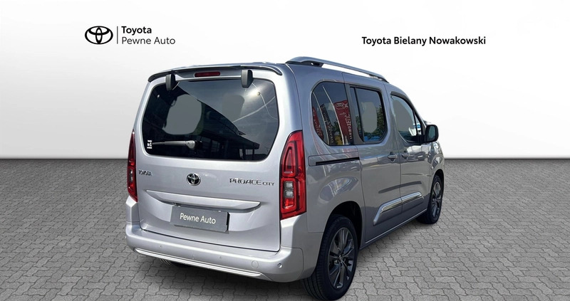 Toyota Proace City Verso cena 116900 przebieg: 38456, rok produkcji 2021 z Grajewo małe 211